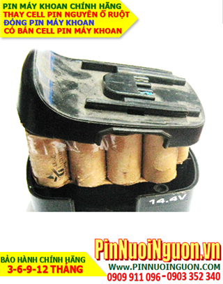 Pin máy khoan cầm tay 14.4V-2.0AH (NiMh 14.4v-2000mAh)-Thay pin máy khoan 14.4V-2.0AH | Có sẳn hàng-Bảo hành 6 tháng